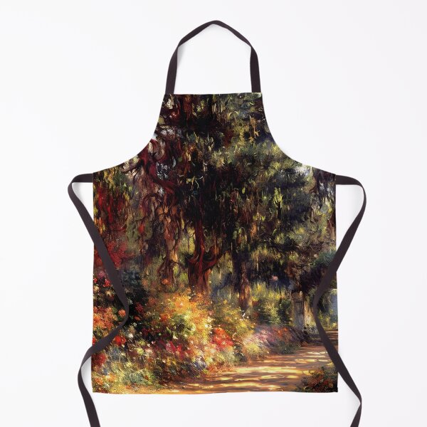 Item preview, Path at Giverny: Impression of Blossoming Gardens, Shimmering Light (2) designed and sold by artdesignsnow.