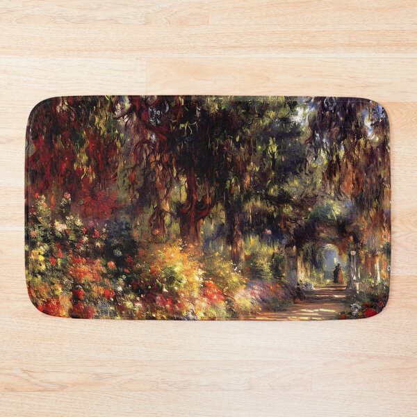 Item preview, Path at Giverny: Impression of Blossoming Gardens, Shimmering Light (2) designed and sold by artdesignsnow.