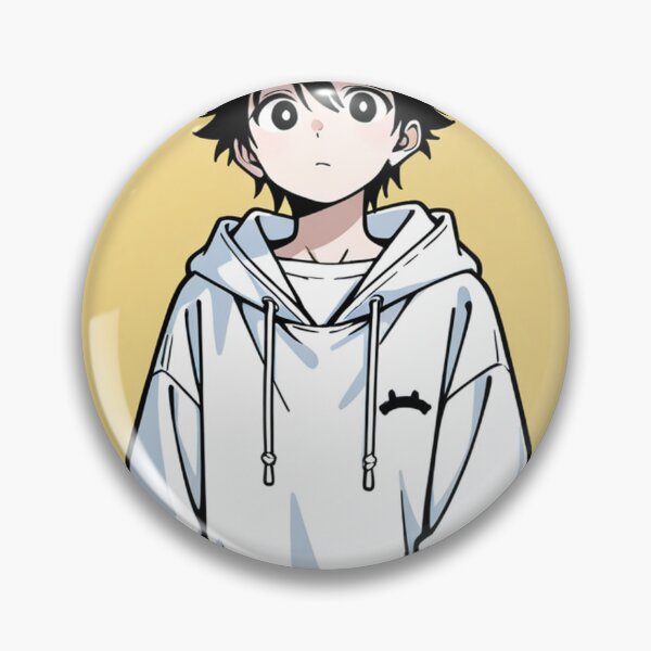 Item preview, Fashion - look man white hoodie designed and sold by AnimeShin.