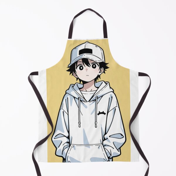 Item preview, Fashion - look man white hoodie designed and sold by AnimeShin.