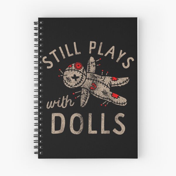 Item preview, Still Plays With Dolls Funny Voodoo Doll Horror Goth Pastel Gothic designed and sold by RuperDelois.