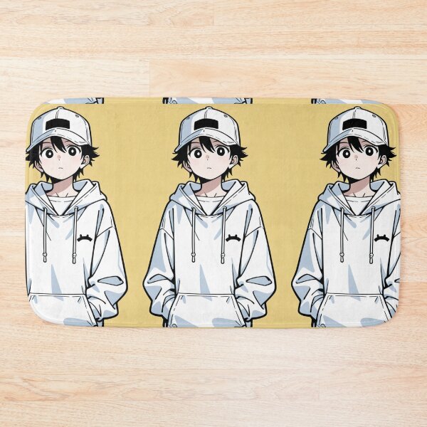 Item preview, Fashion - look man white hoodie designed and sold by AnimeShin.