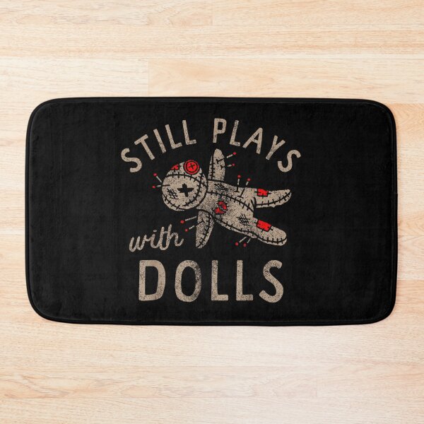 Item preview, Still Plays With Dolls Funny Voodoo Doll Horror Goth Pastel Gothic designed and sold by RuperDelois.