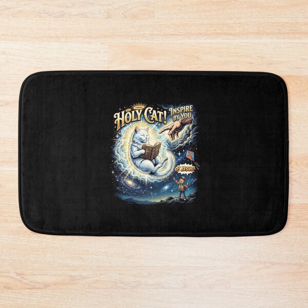 Item preview, Holy Cat Ascension Funny Divine Meme Aesthetic Streetwear Graphic designed and sold by InspireByYou™.