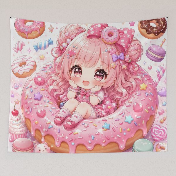 Item preview, Sweet Donut Princess Chibi Girl designed and sold by konkapo00.