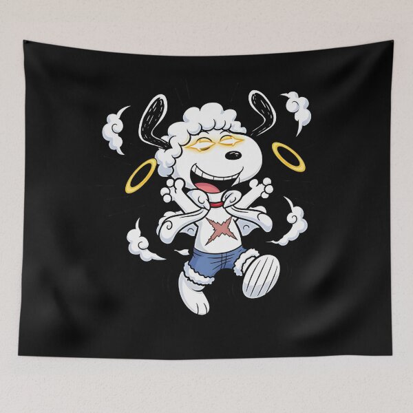 Item preview, Snoopy as Luffy Gear 5  designed and sold by yresa.