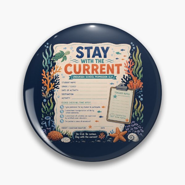 Item preview, Reef School Permission Slip designed and sold by agearb.