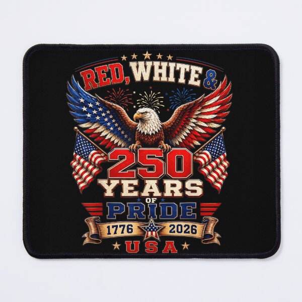 Item preview, Red White And 250 Years Of Pride USA 1776 To 2026 Patriotic designed and sold by RuperDelois.