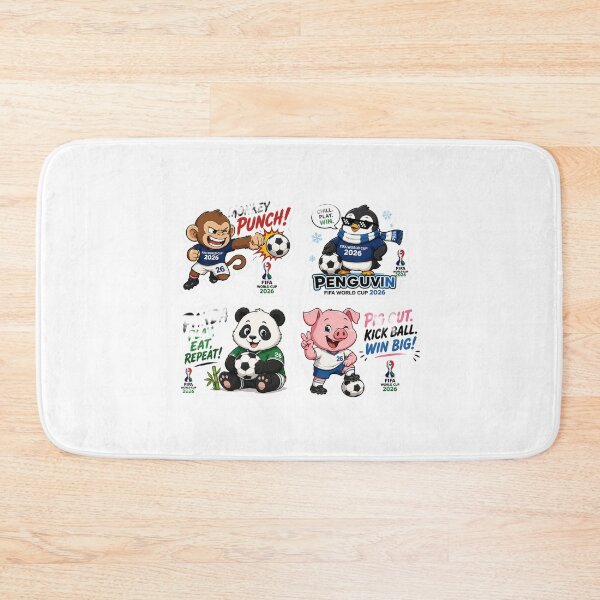 Item preview, Meet the Cutest World Cup Squad! ⚽???????? ! 2026 FIFA World Cup Inspired Cute Animal Characters | Penguvin, Soccer Pig & More! designed and sold by Ulikedigital14.