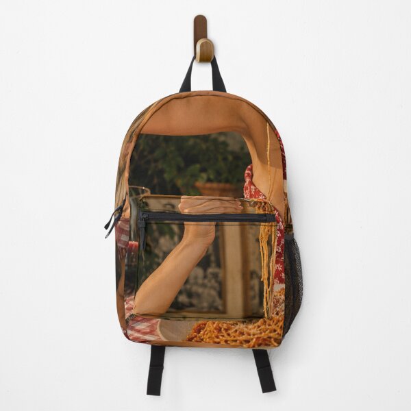 Item preview, Sexy Blonde Woman Eating Spaghetti designed and sold by bohemianbrigade.