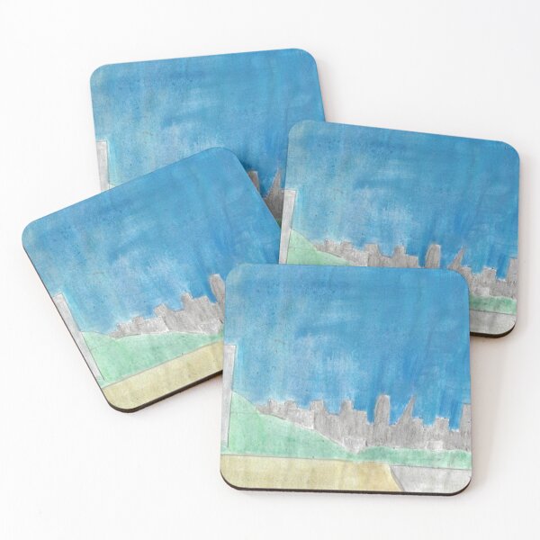 Item preview, City of London from atop a hill designed and sold by Vkmillustration.
