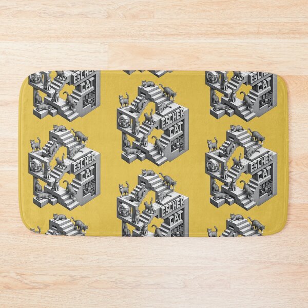 Item preview, ESCHER CATS in an ESCHER world designed and sold by CornershopTee.