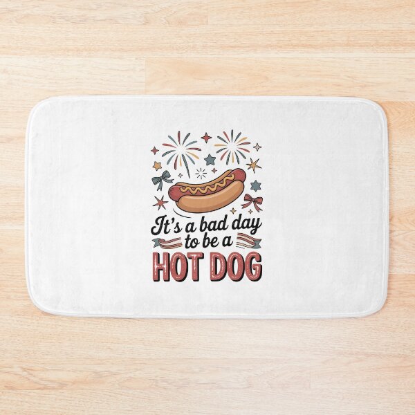 Item preview, It's a bad day to be a hot dog designed and sold by jkrphoto.