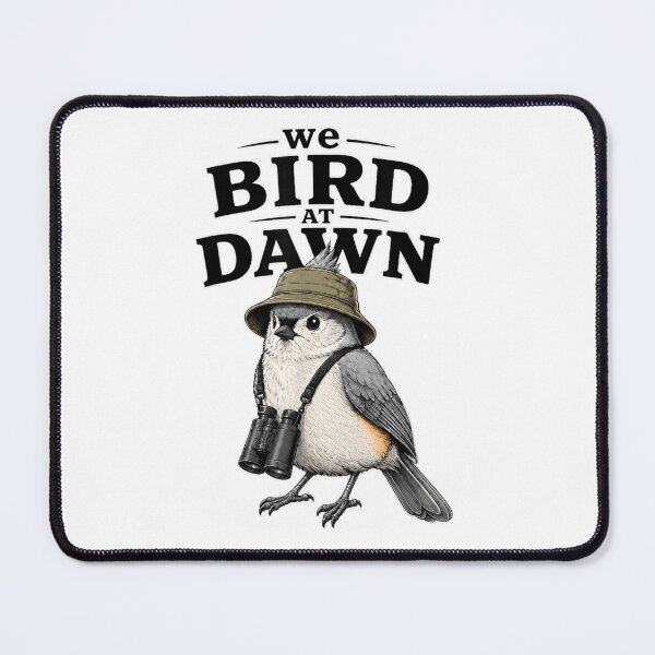 Item preview, We Bird At Dawn Funny Bird Watching Binoculars Nature Explorer Cute designed and sold by RuperDelois.