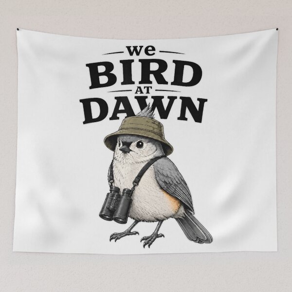 Item preview, We Bird At Dawn Funny Bird Watching Binoculars Nature Explorer Cute designed and sold by RuperDelois.