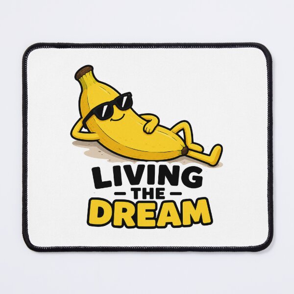 Item preview, Living the Dream Banana designed and sold by MonkiFlipp.