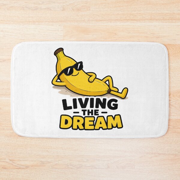 Item preview, Living the Dream Banana designed and sold by MonkiFlipp.