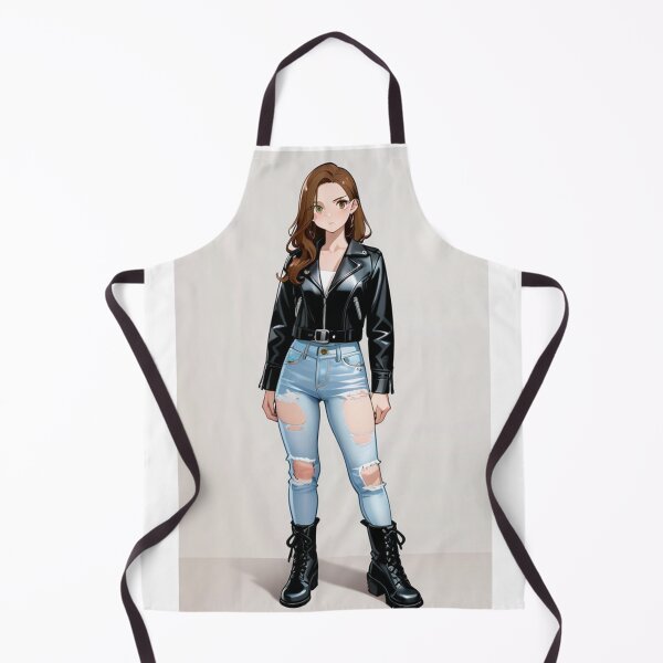 Item preview, Fashion - look redhead woman leather designed and sold by AnimeShin.