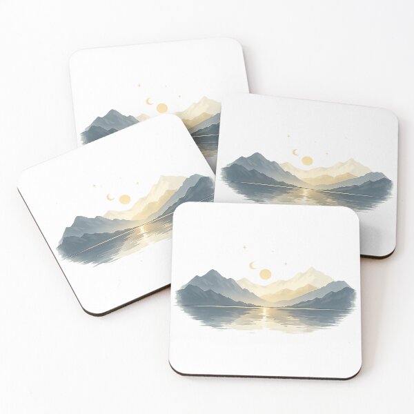 Item preview, Where Mountains Rest Upon the Water designed and sold by SilkBrushDreams.