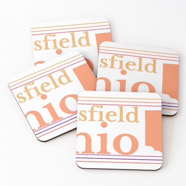 Item preview, Mansfield Ohio City Marked On Map designed and sold by TheIconSmith.