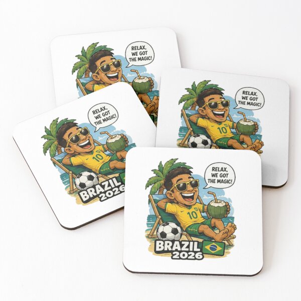 Item preview, Brazil 2026 Soccer Fan Sticker designed and sold by Pixanova.