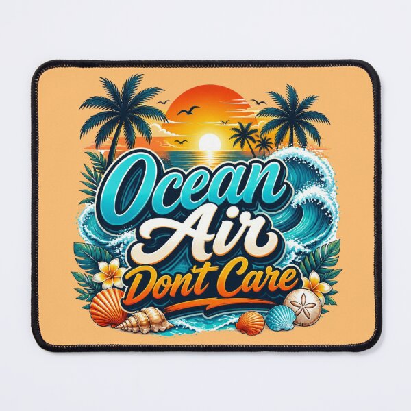 Item preview, Ocean Air Don’t Care – Coastal Sunset Vibes designed and sold by ABLAT_CREATIONS.
