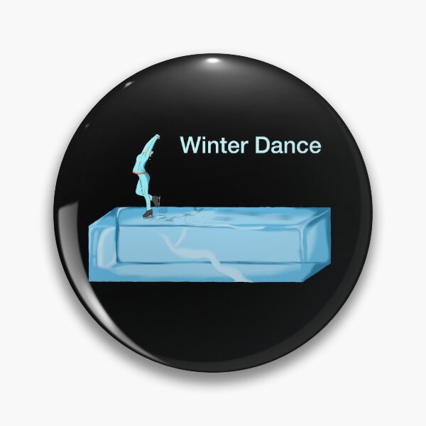 Item preview, Winter Dance on Ice Block Design designed and sold by momosartstudio.