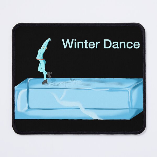 Item preview, Winter Dance on Ice Block Design designed and sold by momosartstudio.