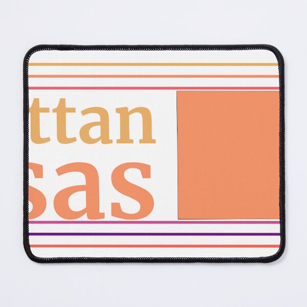 Item preview, Manhattan Kansas City Marked On Map designed and sold by TheIconSmith.