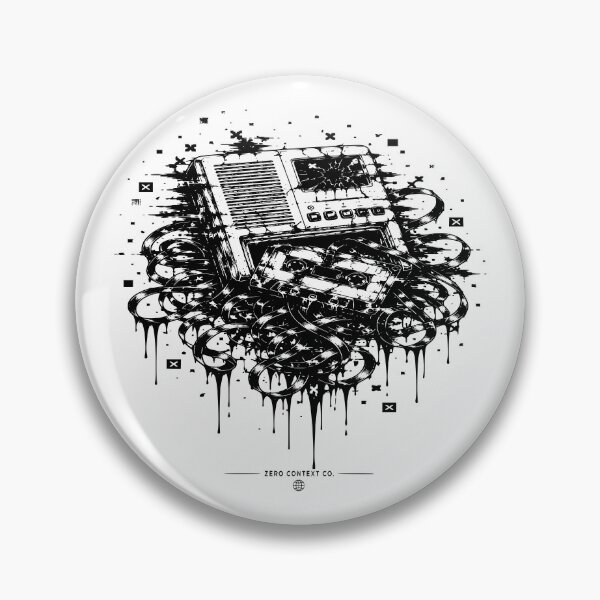 Item preview, Dead Voicemail – Glitch Cassette Tape Decay Streetwear Graphic designed and sold by ZeroContextCo.