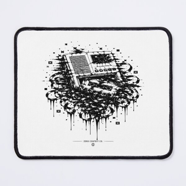 Item preview, Dead Voicemail – Glitch Cassette Tape Decay Streetwear Graphic designed and sold by ZeroContextCo.
