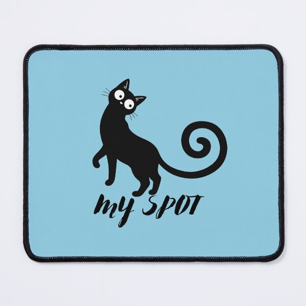 Item preview, My Spot Black Cat designed and sold by AdicretorDesign.
