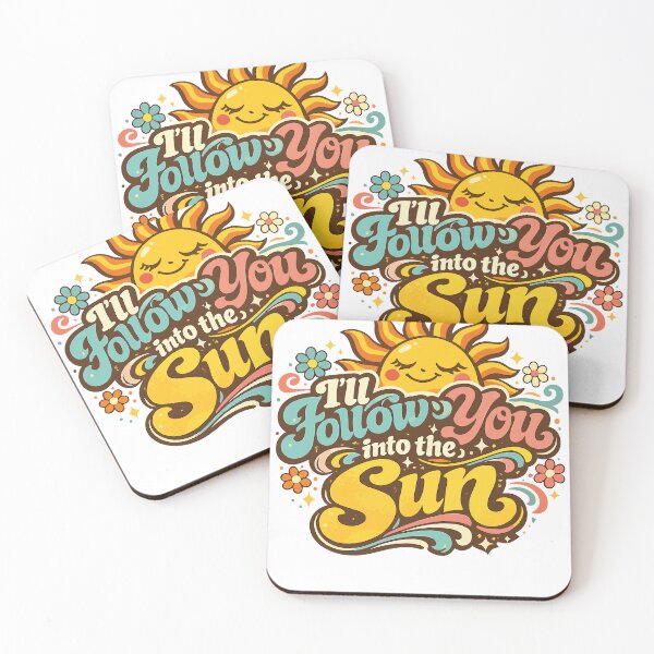Item preview, I'll Follow You into the Sun Groovy Retro Sunshine designed and sold by Sysouk.