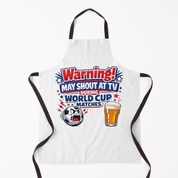 Item preview, May shout at TV World Cup designed and sold by Someone Thinks It's Funny.