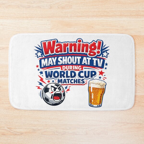 Item preview, May shout at TV World Cup designed and sold by Someone Thinks It's Funny.