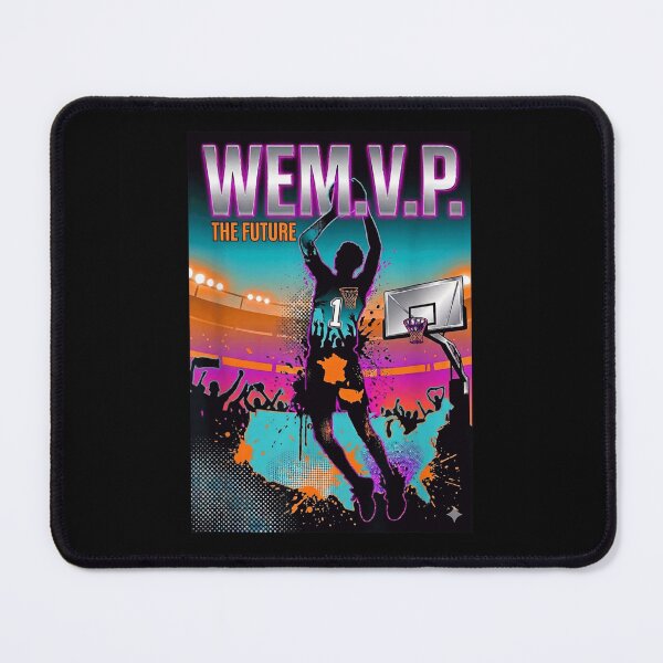 Item preview, Wemby Basketball Future MVP French Star Player Dunking Graphic Art Design designed and sold by LakenDraphil.