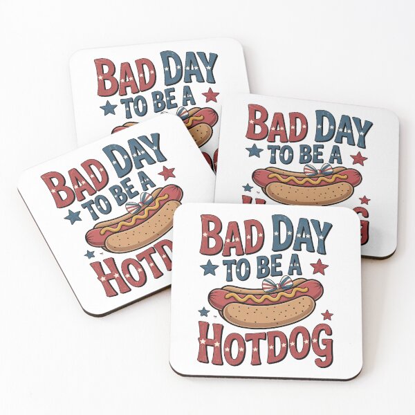Item preview, It's a bad day to be a hot dog designed and sold by jkrphoto.