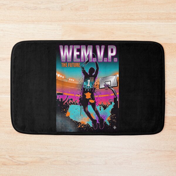 Item preview, Wemby Basketball Future MVP French Star Player Dunking Graphic Art Design designed and sold by LakenDraphil.
