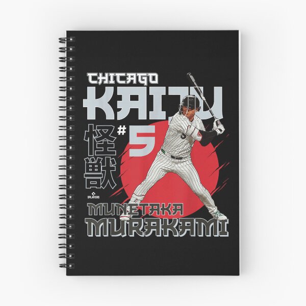 Item preview, Chicago Kaiju 5 Munetaka Murakami MLBPA Baseball T-Shirt designed and sold by JiscoRomanela.