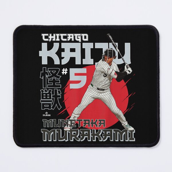 Item preview, Chicago Kaiju 5 Munetaka Murakami MLBPA Baseball T-Shirt designed and sold by JiscoRomanela.