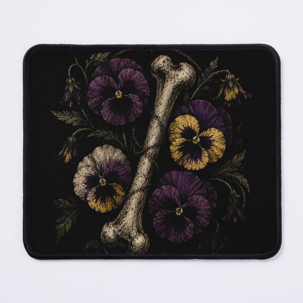 Item preview, Pansies, Flowers and Bone designed and sold by KICOR.