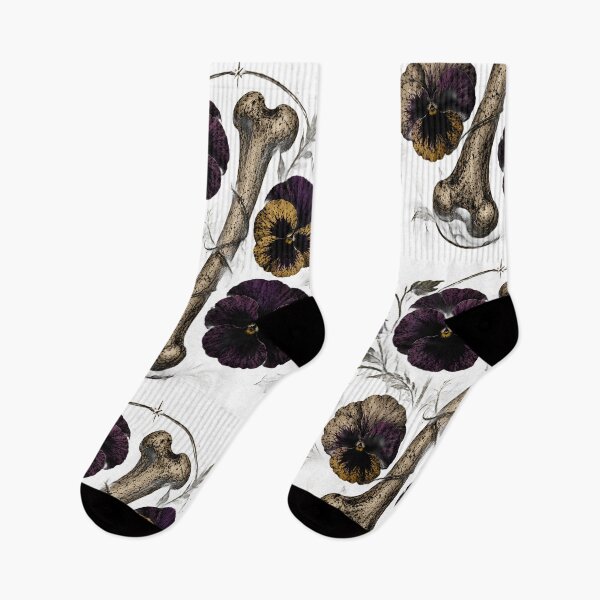 Item preview, Pansies, Flowers and Bone designed and sold by Kicor.