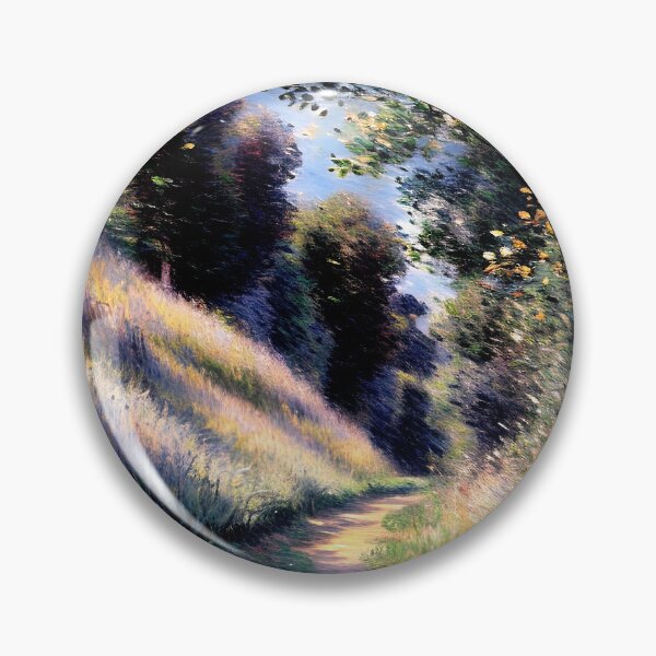 Item preview, Path at Pourville: Impression of Normandy’s Coastal Cliffs, Winding Trails designed and sold by artdesignsnow.