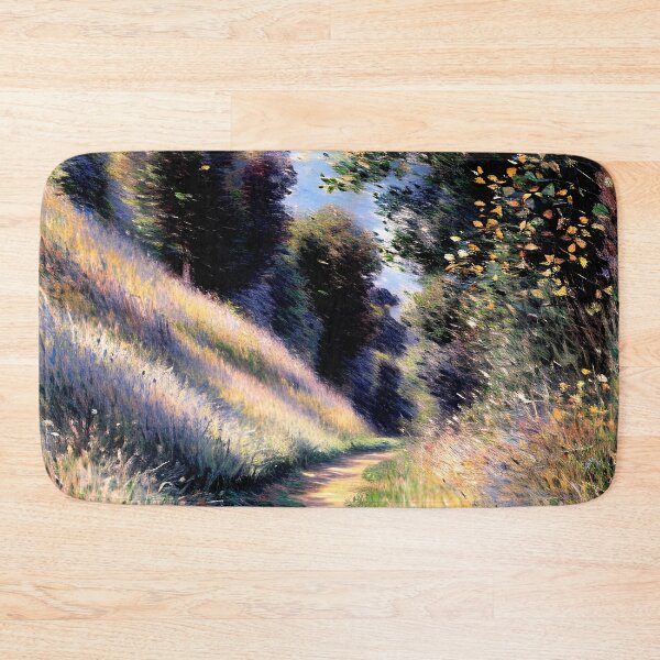 Item preview, Path at Pourville: Impression of Normandy’s Coastal Cliffs, Winding Trails designed and sold by artdesignsnow.