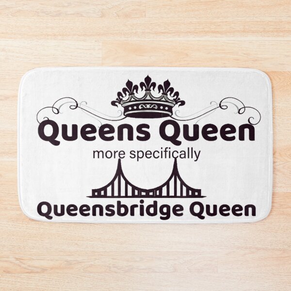 Item preview, Queensbridge Queen New York Hip Hop Bridge Crown Graphic Typography Design designed and sold by LakenDraphil.
