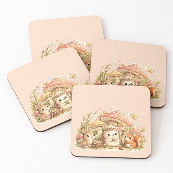 Item preview, Mushroom Forest Friends designed and sold by 0606PM.
