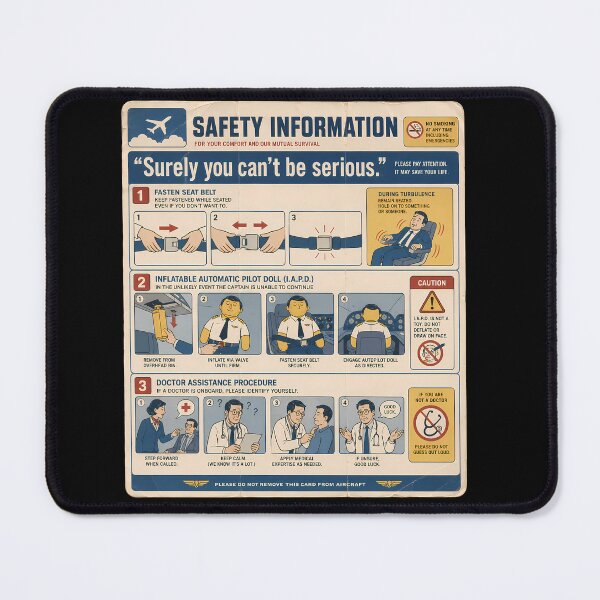 Item preview, Transcontinental Flight Safety Card designed and sold by agearb.
