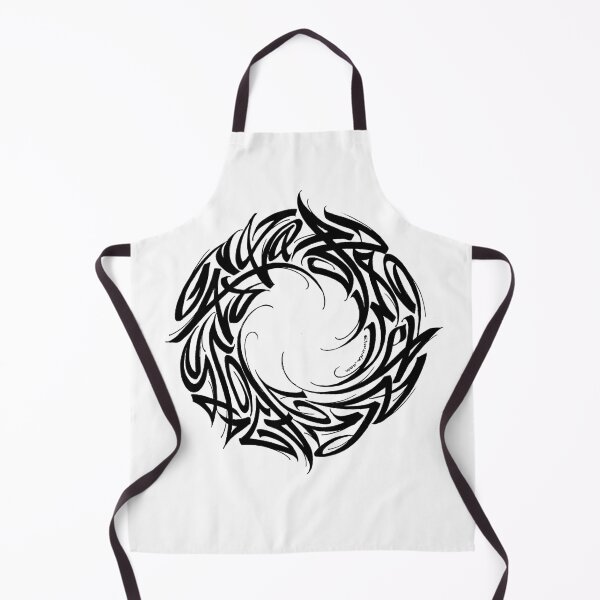 Item preview, Copy of Modern Circle Calligraphic Abstraction ORNAMENT designed and sold by elmuna.