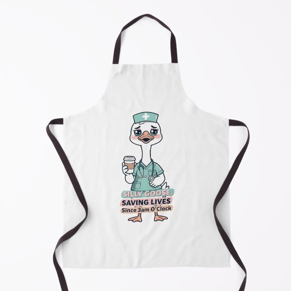 Item preview, Copy of Silly Goose Saving Lives Since 3am, Funny Nurse Classic T-Shirt designed and sold by podlook.