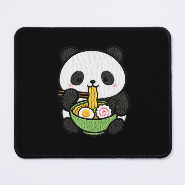 Item preview, Cute Kawaii Panda Eating Ramen designed and sold by ColorSplash123.